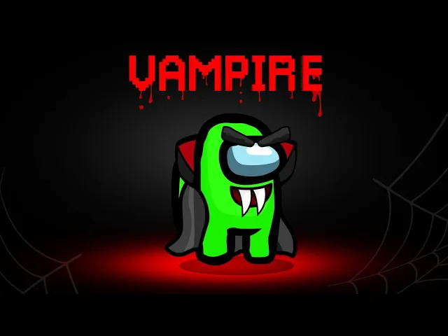 playing among us with a *new* vampire role!(bite the impostor